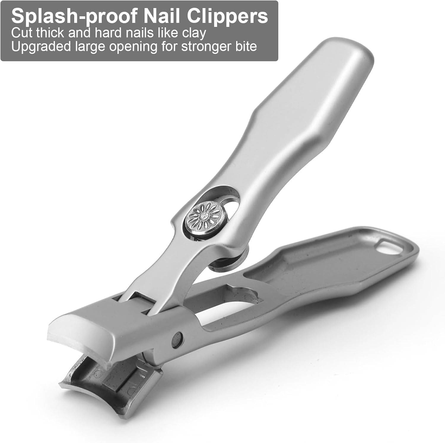 German Nail Clippers - Best for Thick Nails & Acrylic, Toe Nail Clippers