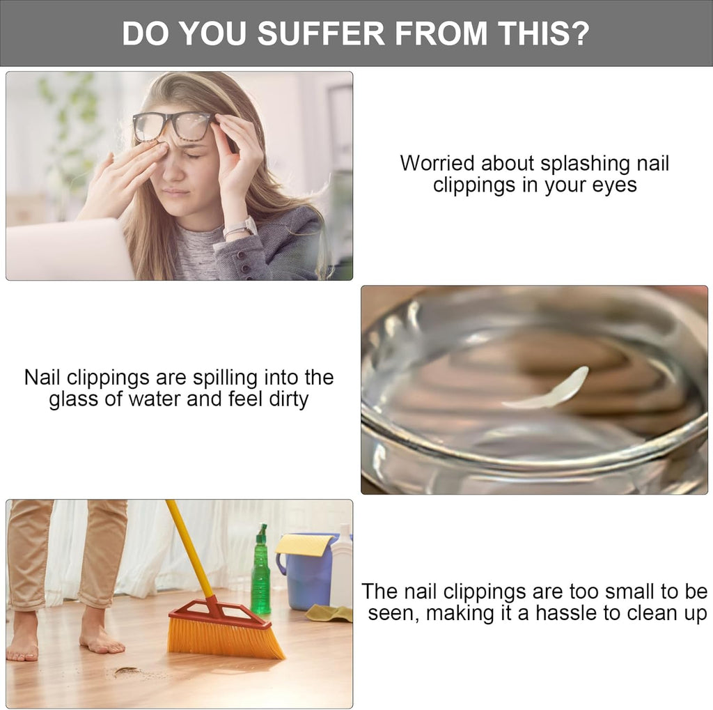 German Nail Clippers - Best for Thick Nails & Acrylic, Toe Nail Clippers