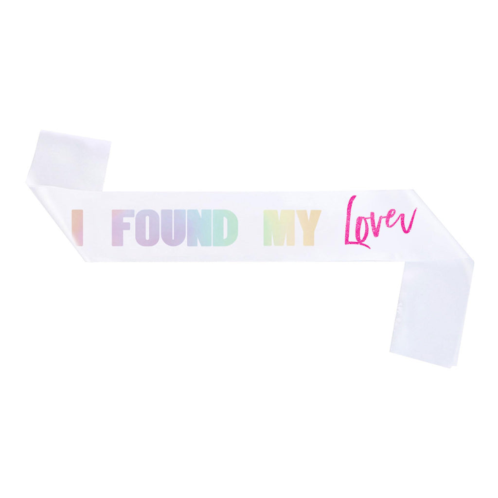 LaVenty - Bachelorette Party Sash: “I Found My Lover