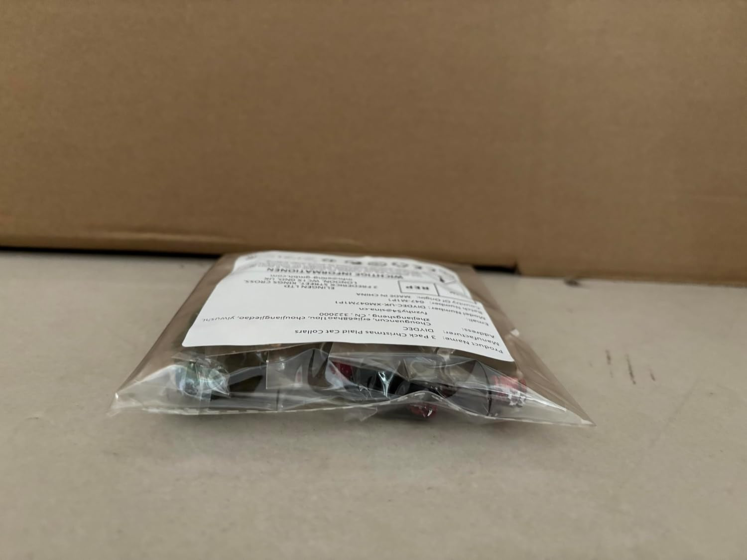 3 Pack Christmas Plaid Cat Collars, Breakaway Cat Collars with Bow Tie Bells Xmas Adjustable Plaid Snowflake Collar Safety Quick Release for Puppy Kitten Supplies