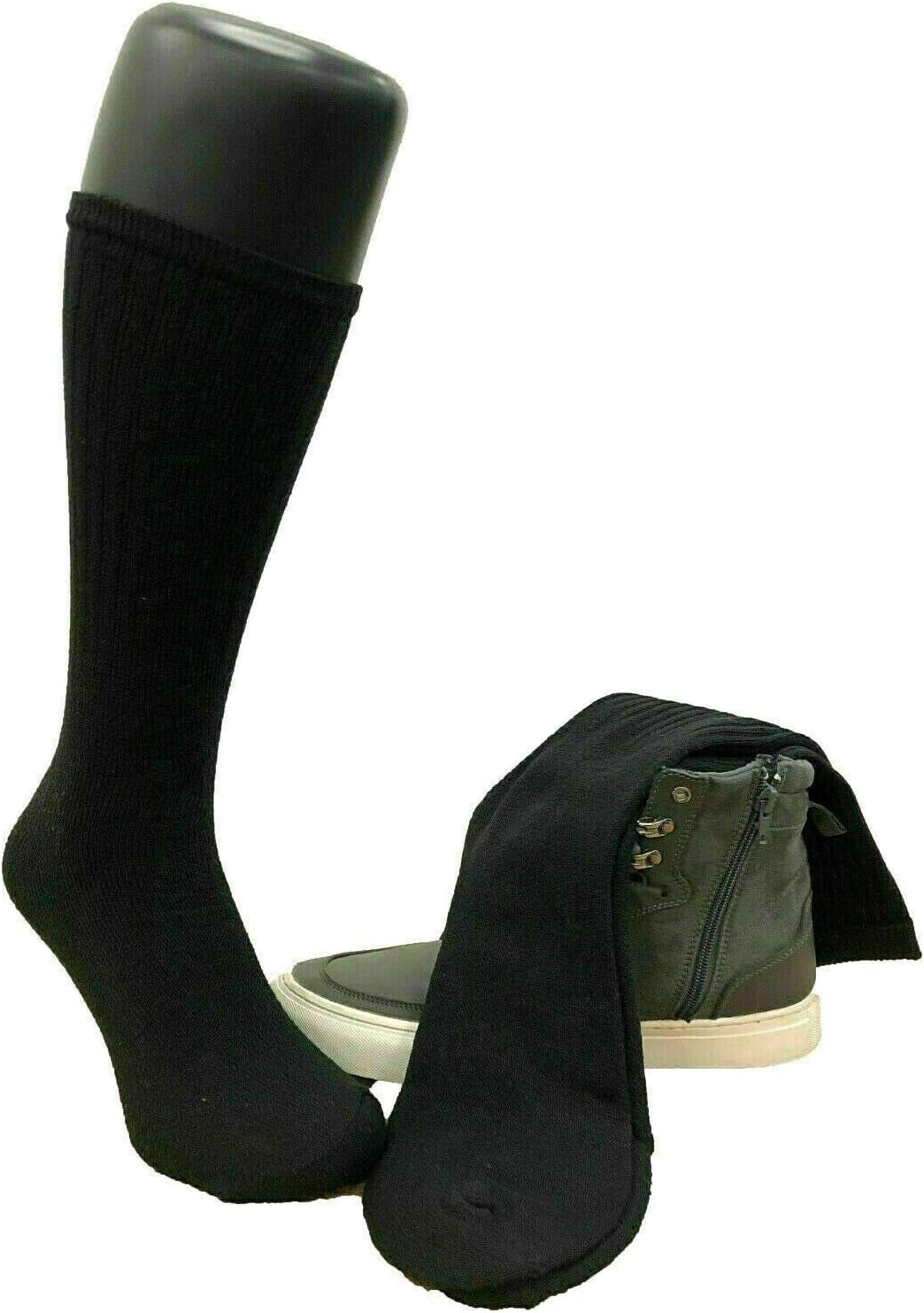 Workwear Men’S Arch Support Reinforced Toe Heel Cotton Rich Comfortable Heavy Duty Cushioned Sole Work Socks (6-11)