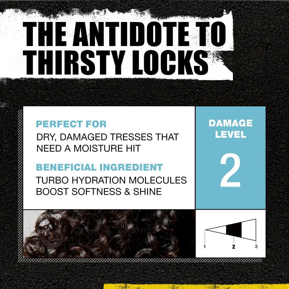 Bed Head by  750Ml Recovery Shampoo and Conditioner Set - Deep Moisture, Salon-Pro, Shampoo and Conditioner for Dry, Heat Damaged Hair to Control Frizz, Unisex Colour Protection Hair Treatment