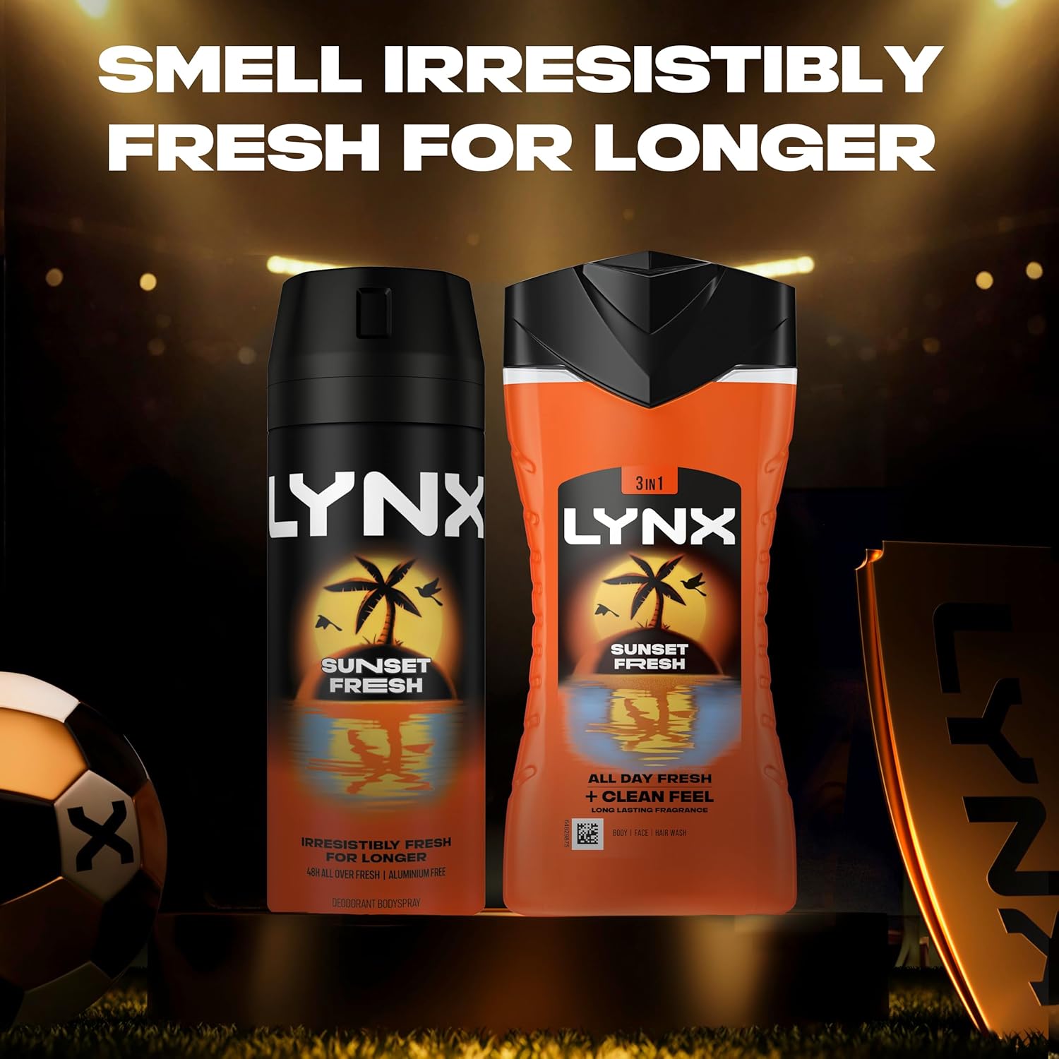Sunset Fresh Win Big Gift Set with a Body Wash and Body Spray for a Chance to Win FIFA World Cup 2026™ Tickets 2 Piece