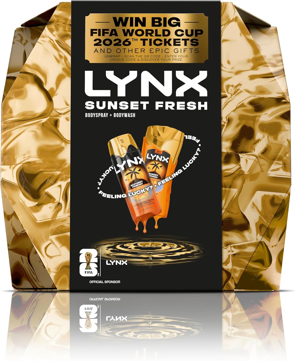 Sunset Fresh Win Big Gift Set with a Body Wash and Body Spray for a Chance to Win FIFA World Cup 2026™ Tickets 2 Piece