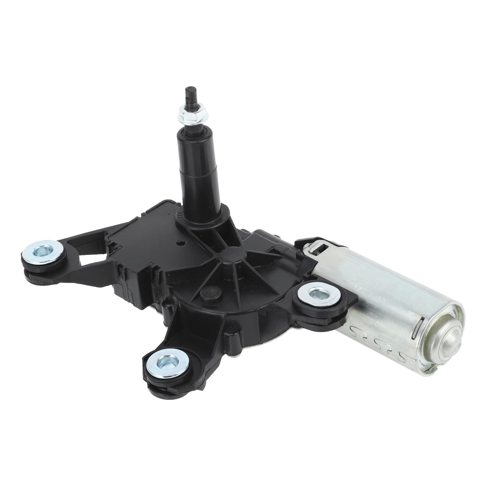 Hihaha No.5J7955711C/5J7955711B Windshield Wiper Motor for Skoda Yeti 2009-2017 for Skoda Fabia II 2006-2014 / Rear Wiper Motor / 4 Pin Replacement / 1Pcs