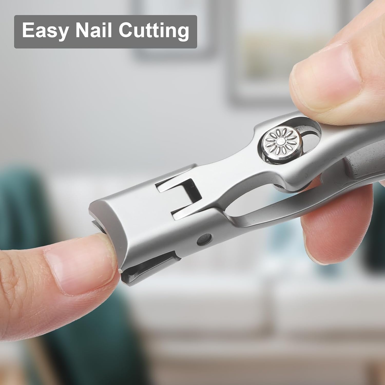 German Nail Clippers - Best for Thick Nails & Acrylic, Toe Nail Clippers